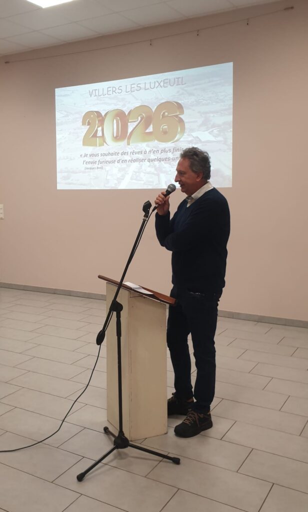 Christophe Valot, maire de Villers-les-Luxeuil