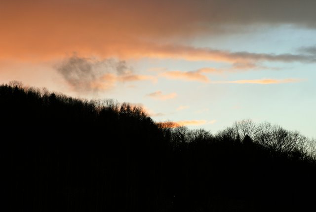 Coucher de soleil à Villers-lès-Luxeuil